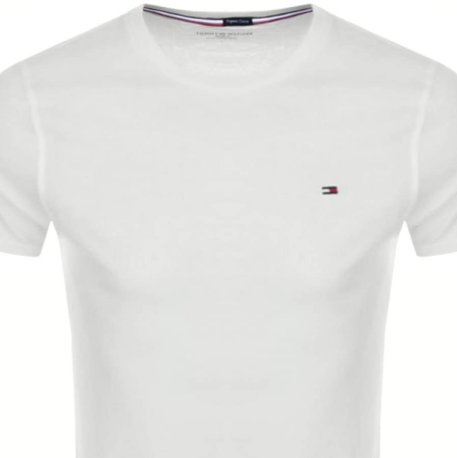 Alternative Image for ProductTommy Hilfiger Core Slim Fit T Shirt White2